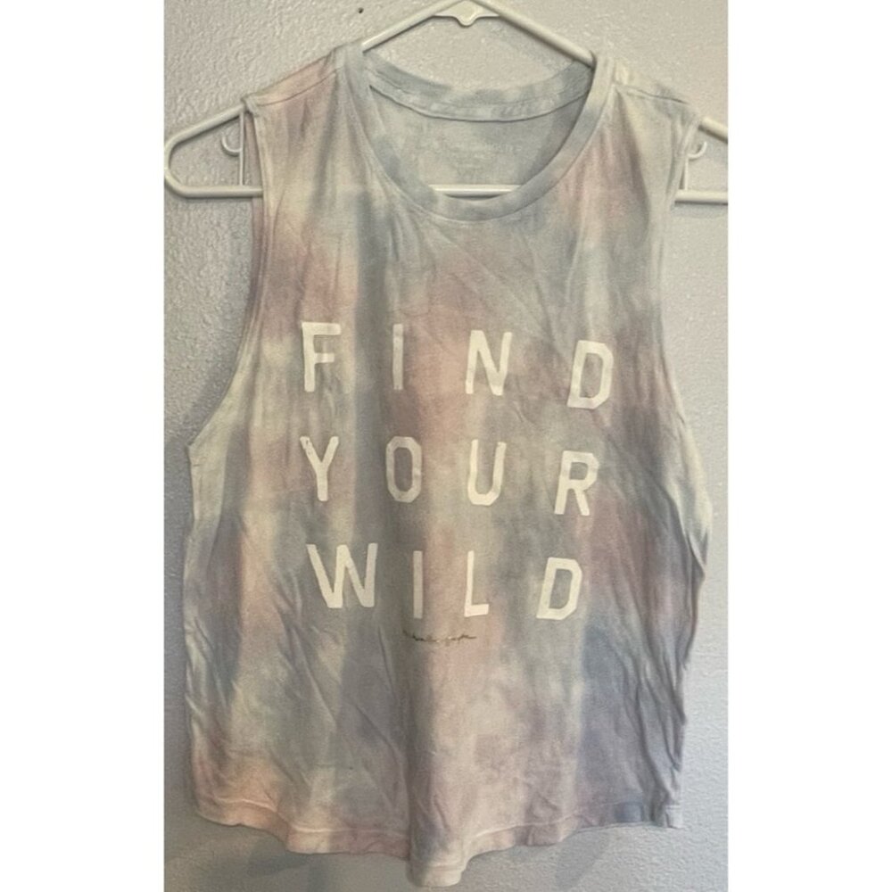 SPIRITUAL GANGSTER TIE DYE TANK TOP SZ XS